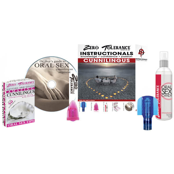 HOW TO CUNNILINGUS KIT