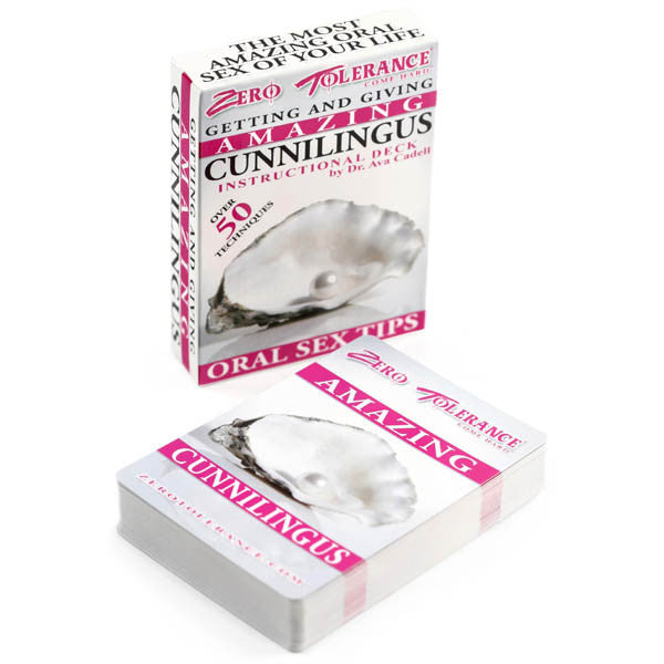 AMAZING CUNNILINGUS INSTRUCTIONAL DECK