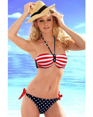 "Sophia" Stars & Stripes Bikini