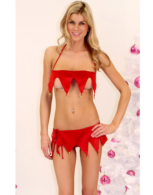 Sexy Jingle Bell Set - Red, Black
