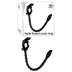 TRIPLE THREAT COCK RING