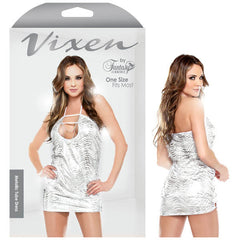 Vixen Metallic Tube Dress