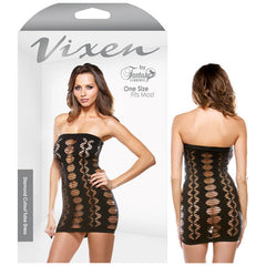 Vixen Diamond Cutout Tube Dress