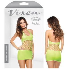 Vixen Diamond Cutout Halter Dress