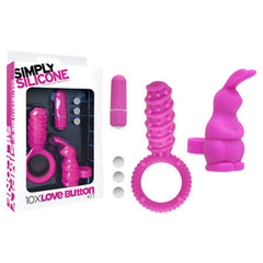 SIMPLY SILICONE - 10X LOVE BUTTON KIT