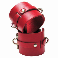 KINKLAB BONDAGE BASICS LEATHER WRIST CUFFS