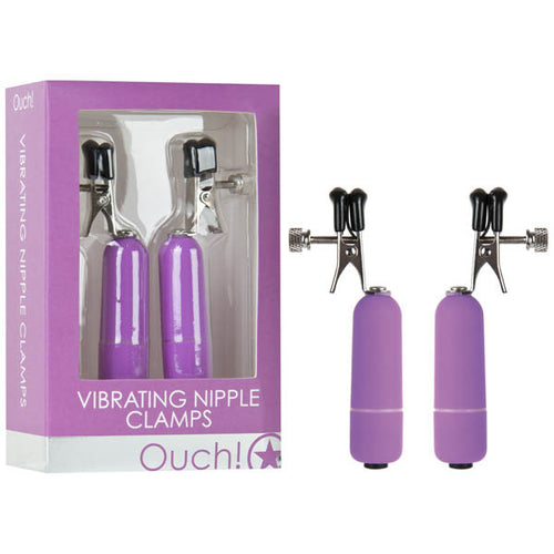 OUCH VIBRATING NIPPLE CLAMPS