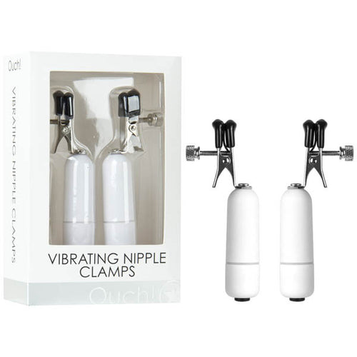 OUCH VIBRATING NIPPLE CLAMPS
