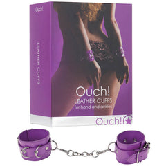 OUCH LEATHER CUFFS