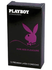 PLAYBOY CONDOMS - FOR HER PLEASURE
