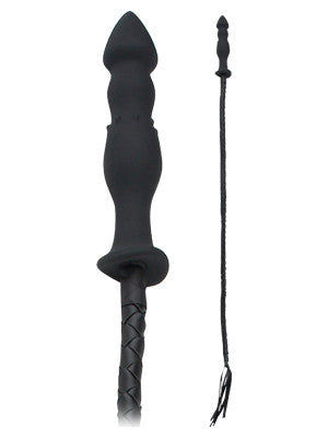 FETISH FANTASY EXTREME SILICONE BUTT PLUG/WHIP