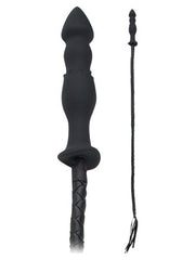 FETISH FANTASY EXTREME SILICONE BUTT PLUG/WHIP