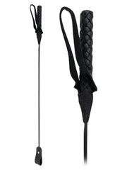 FETISH FANTASY EXTREME LEATHER RIDING CROP