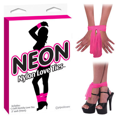 NEON NYLON LOVE TIES