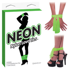 NEON NYLON LOVE TIES