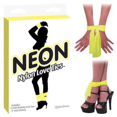 NEON NYLON LOVE TIES