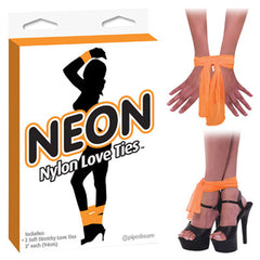 NEON NYLON LOVE TIES