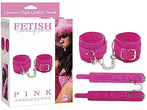 Pink Ankle Cuffs