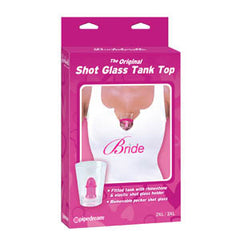 BACHELORETTE PARTY FAVORS - BRIDE SHOT GLASS TANK TOP