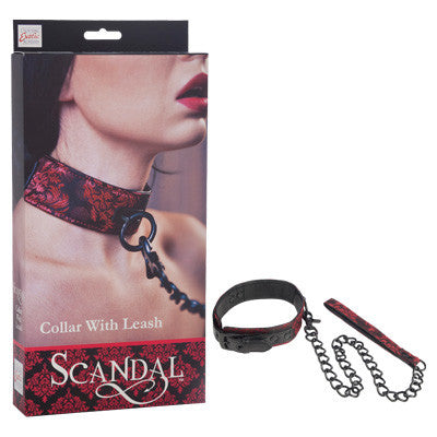 SCANDAL COLLAR WITH LEASH