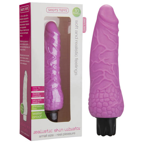 SHOTS REALISTIC SKIN VIBRATOR