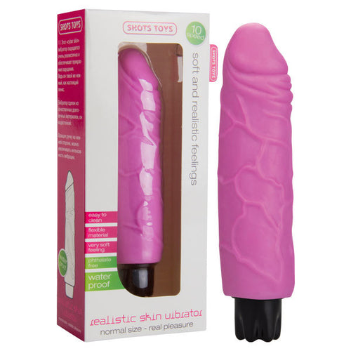 SHOTS REALISTIC SKIN VIBRATOR