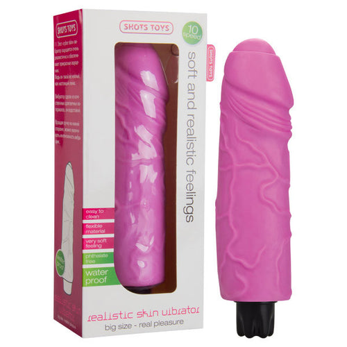 SHOTS REALISTIC SKIN VIBRATOR
