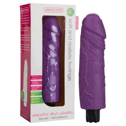 SHOTS REALISTIC SKIN VIBRATOR